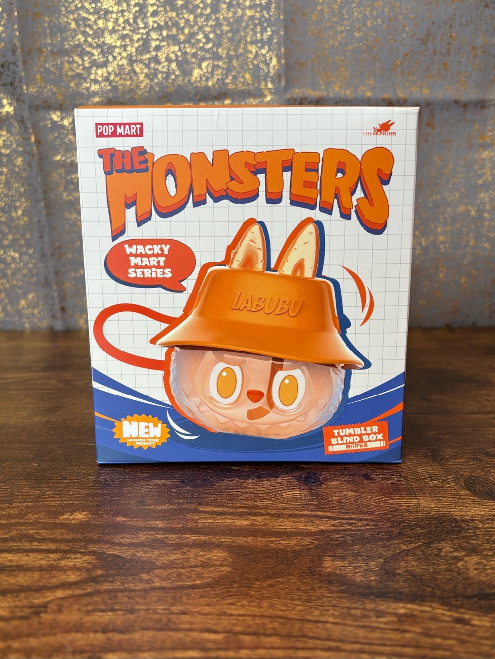 The Monsters Wacky Mart Series-Tumbler Blind Box Confirmed Honey Orange